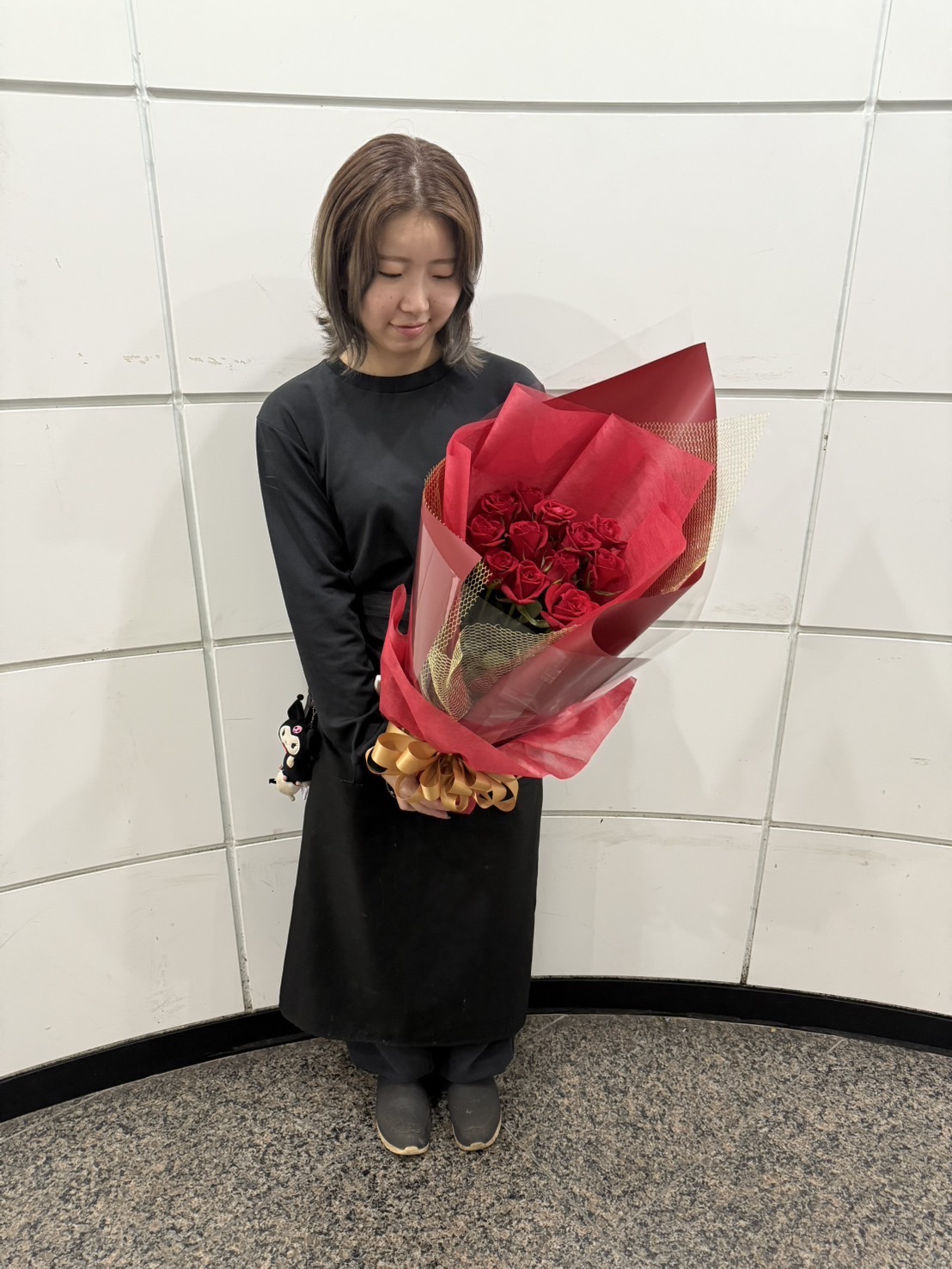 【12月限定価格】赤バラの花束 12本 ダズンローズ