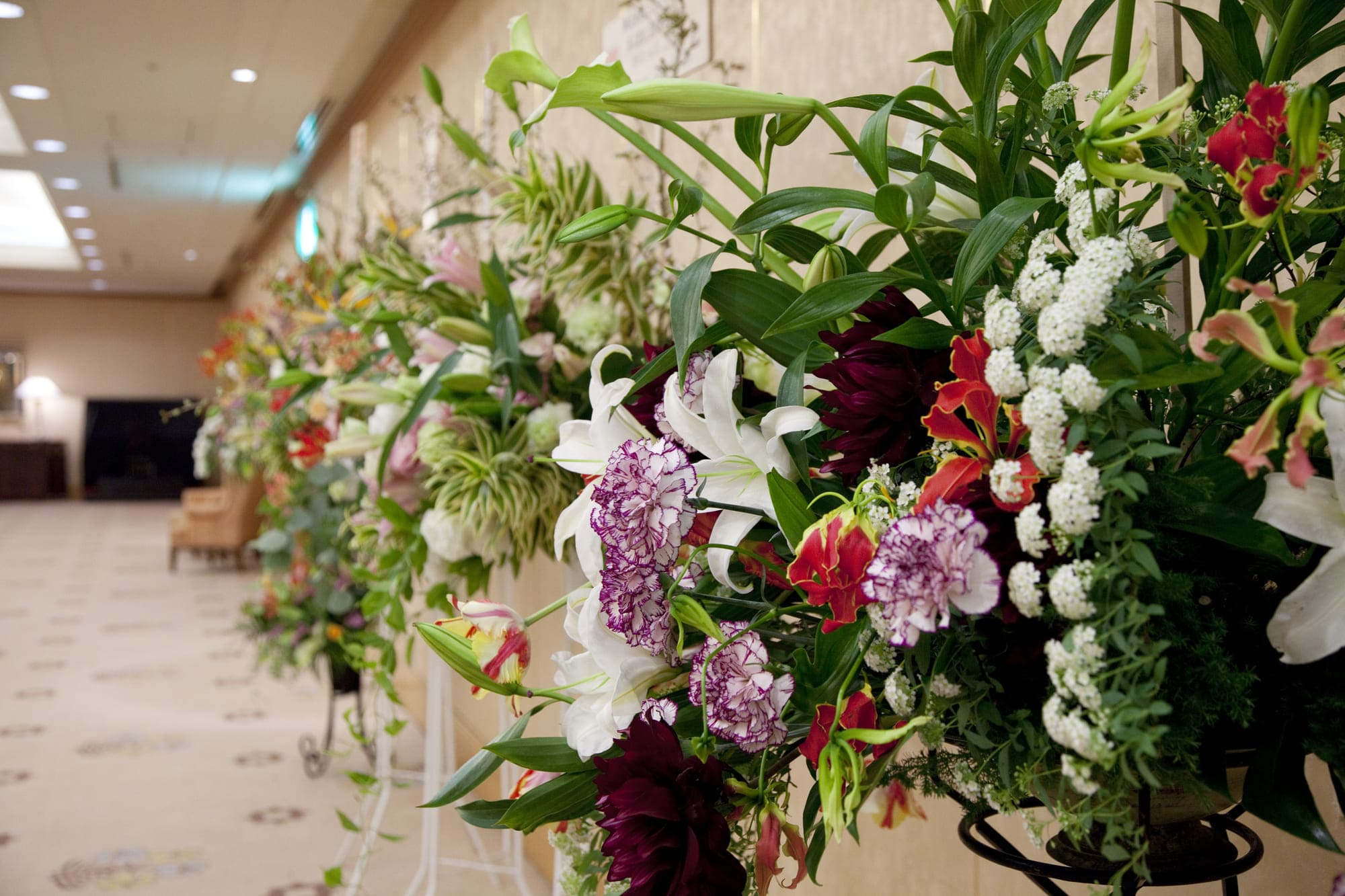 会場搬入・当日対応の実績が豊富